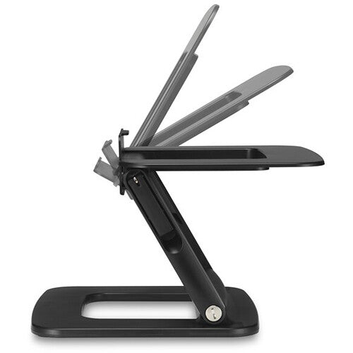Ergonomiczny stojak na laptopa z regulacją wysokości i kąta z mechanizmem blokującym